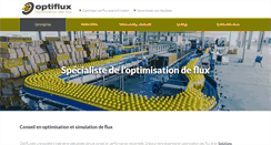 Desktop Screenshot of optiflux-sas.com